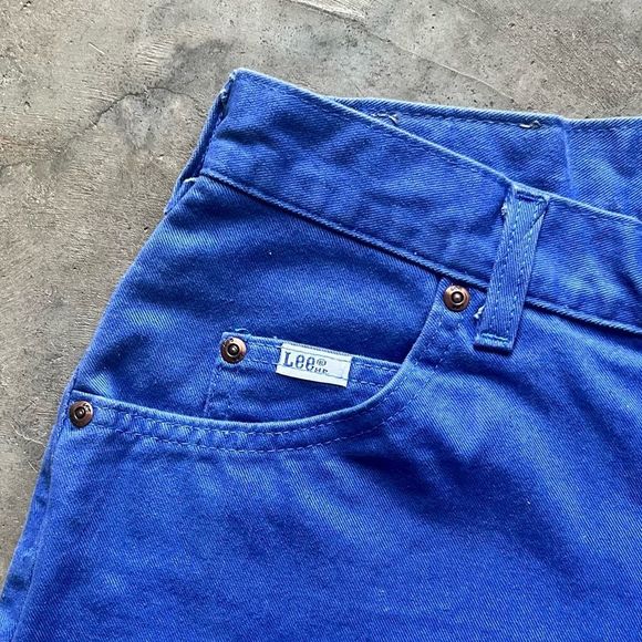 Vintage Lee’s women’s Jeans size 12 Blue - Picture 2 of 11